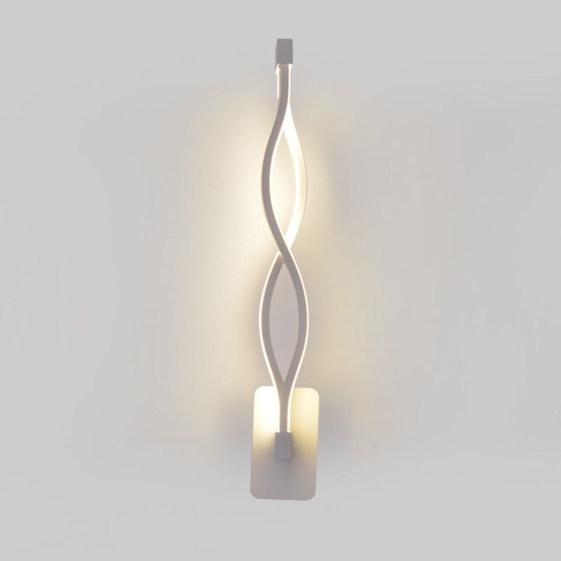 Modern Minimalist Style Linear Wall Mounted Light Fixture Acrylic Wall Sconces for Living Room