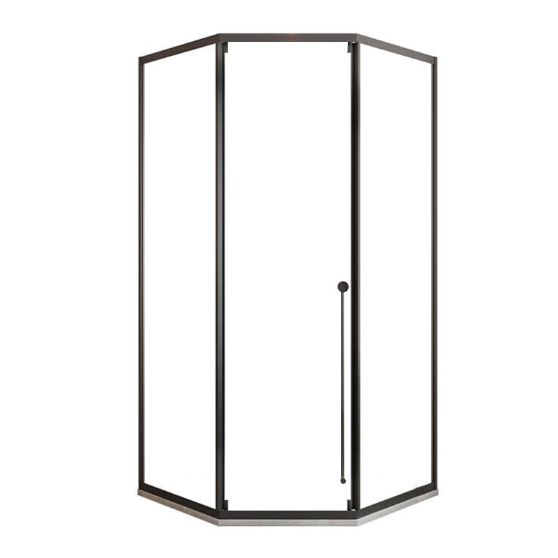 Framed Single Sliding Shower Doors Transparent Shower Bath Door