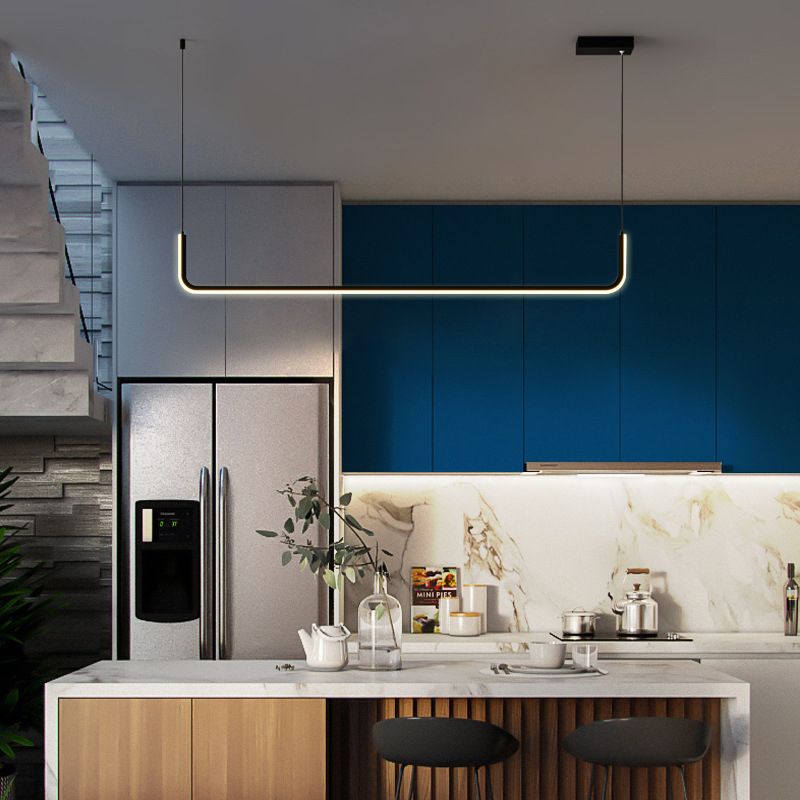 Overlapping Island Pendant Lights Ultra-Contemporary Acrylic Island Pendant Lights for Restaurant