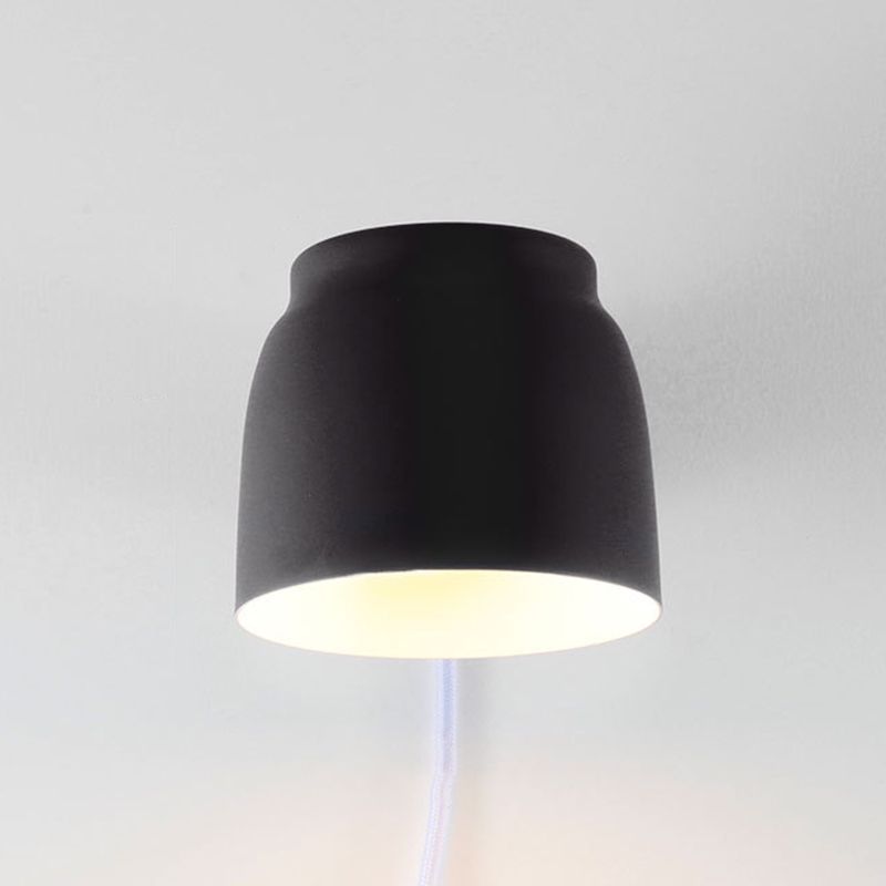 Bell Wall Lighting Simplicity Metal 1 Light Wall Sconces for Living Room