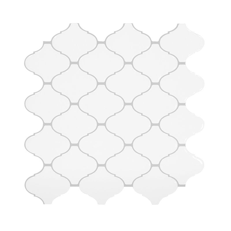 Beige Quatrefoil Pattern Wallpapers Geometric Modern Peel and Stick Wall Art for Home