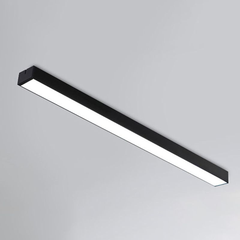 Moderne Reactangle -Anhänger -Beleuchtung Acryl 1 Licht Deckenlampe
