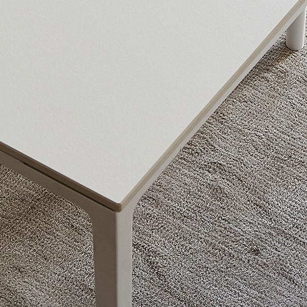 White Stone Dinette Table Set with Metal Frame 1/2/5 Pieces Modern Dining Set