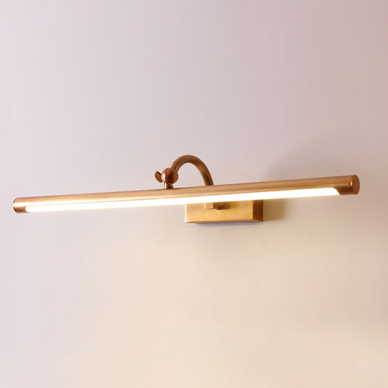 Lámparas de pared LED geométricas de estilo moderno metal 1 luces de montura de pared de espejo de 1 luces