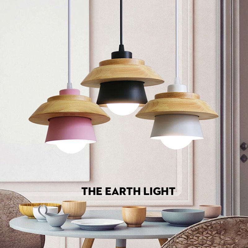 Moderner Stil Geometrisch nach unten Beleuchtung Metall Multi -Lichter hängende Deckenleuchten