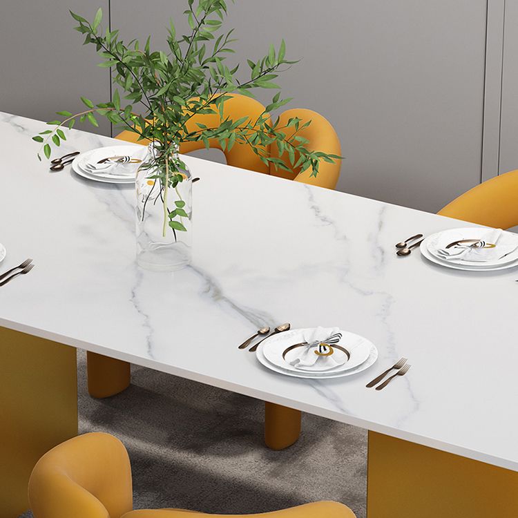 Glam 1/2/5/7 Pieces Dinette Set Sintered Stone Dining Table Sets