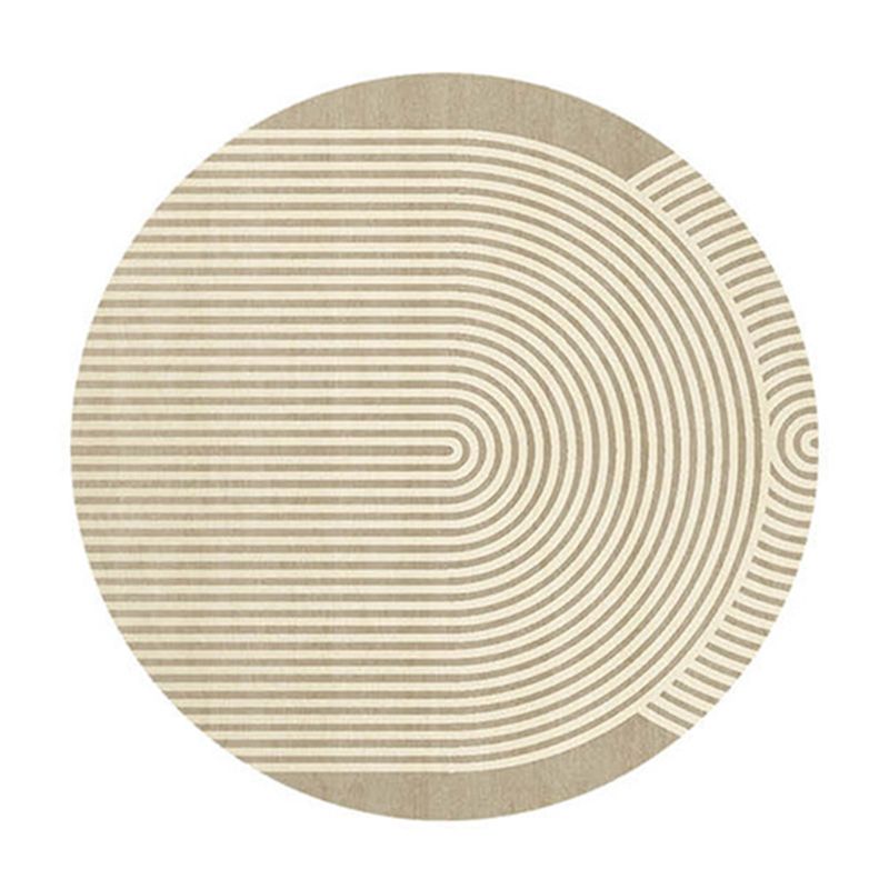 Alfombra de alfombra simple de alfombra beige alfombra lavable alfombra para decoración del hogar