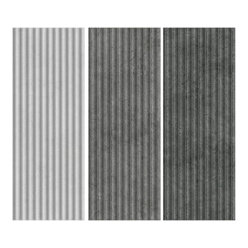 Modern Style Rectangle Wall Tile Waterproof Straight Edge Texture Design Wall Tile