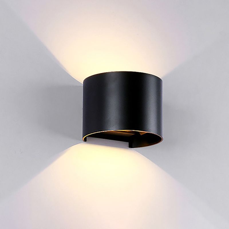 Modern Style Aluminum Wall Light Geometric LED Wall Washer for Outdoors