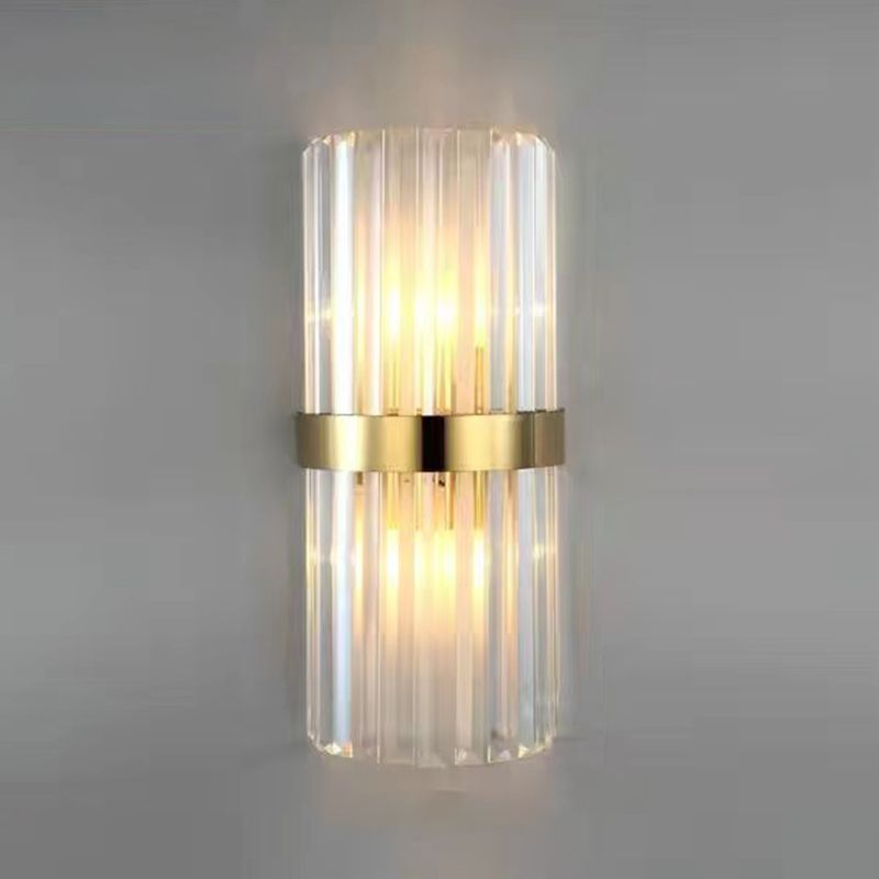 Forme géométrique Crystal Light Style moderne 2 lumières
