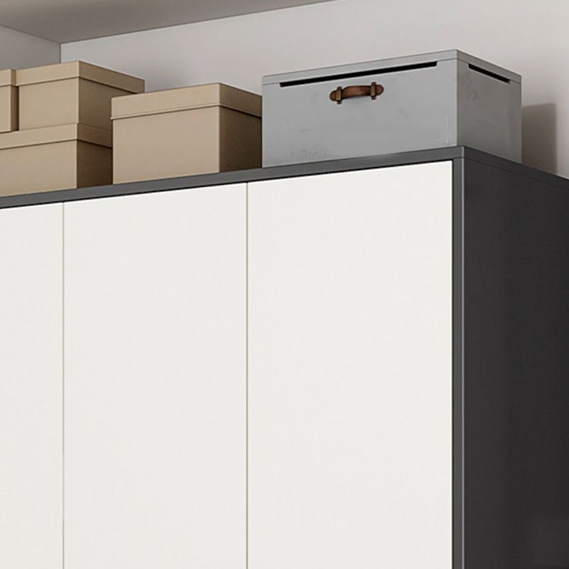 Rectangular Wardrobe Cabinet Modern Simple Wooden Wardrobe Closet