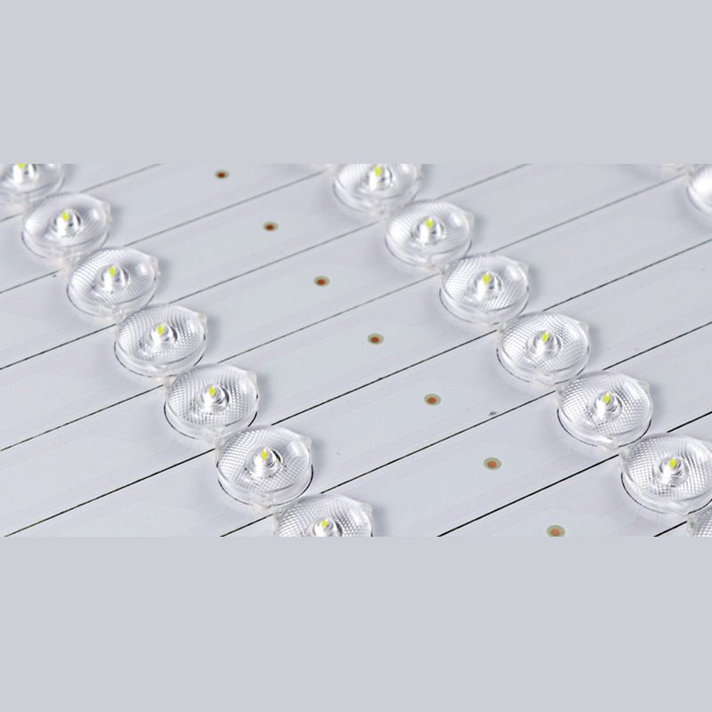 Lámpara de techo contemporánea de montaje empotrado con pantalla acrílica para sala de reuniones de oficina