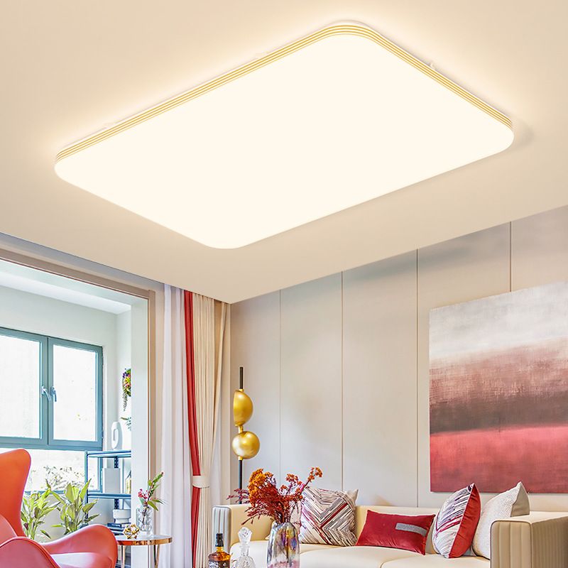 Geometrie Vorm LED-plafondlamp Modern acryl 1-lichts inbouw voor woonkamer