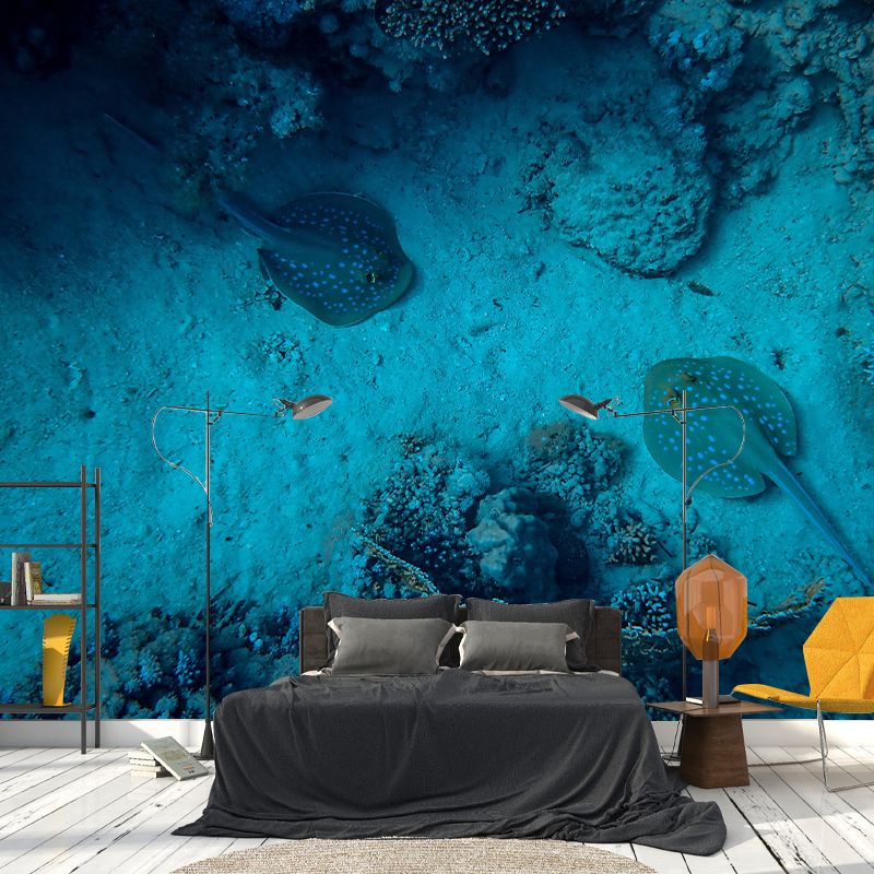 Environmental Photography Wallpaper Underwater Drawing Room Wall Mural