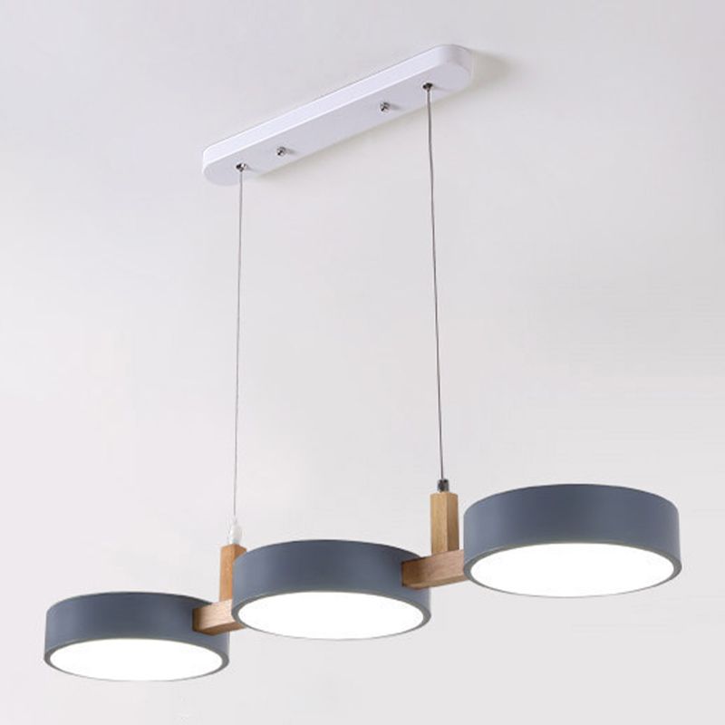 Metal Island Chandelier Lights Modern Pendant Light Fixtures for Dining Room