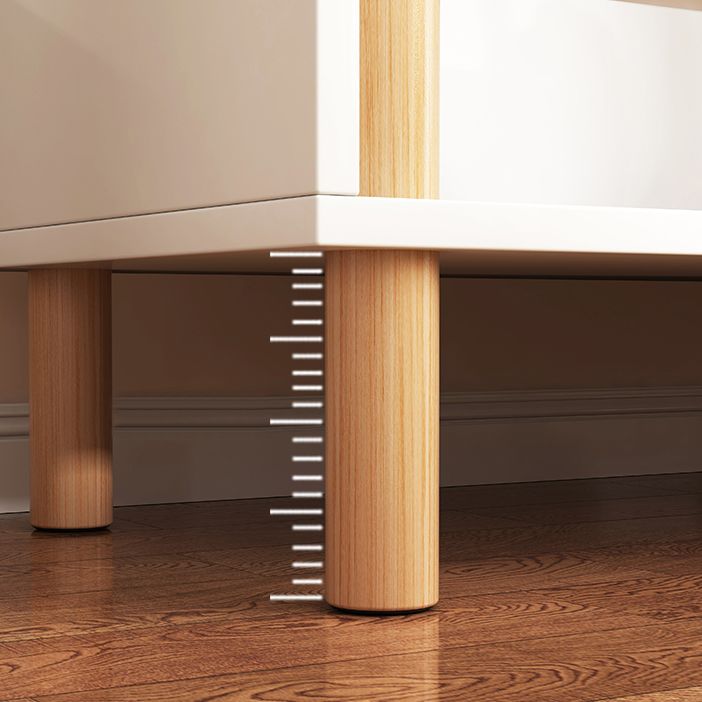 Modern Style Bookshelf Engineer Wood Open Back Bookcase for Home