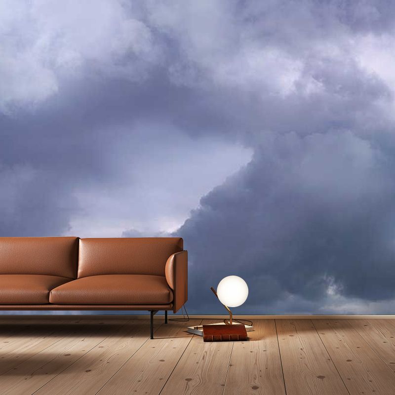 Sky and Clounds Mural Wall Paper Home Decorations for Kitchen Living Room