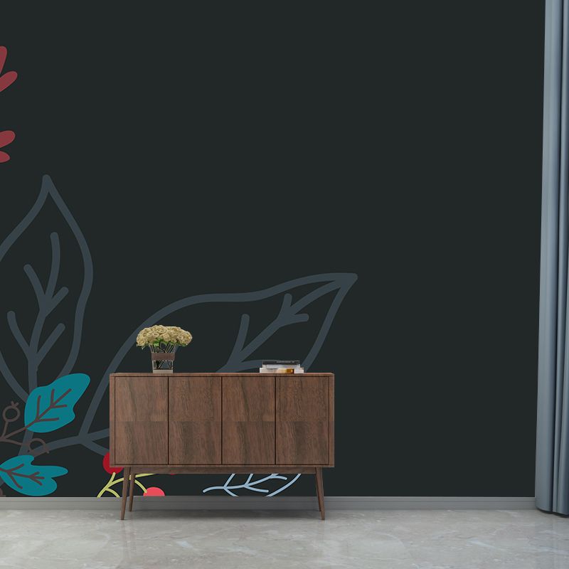 Tropical Plants Mural Decorative Eco-friendly for Home Decor