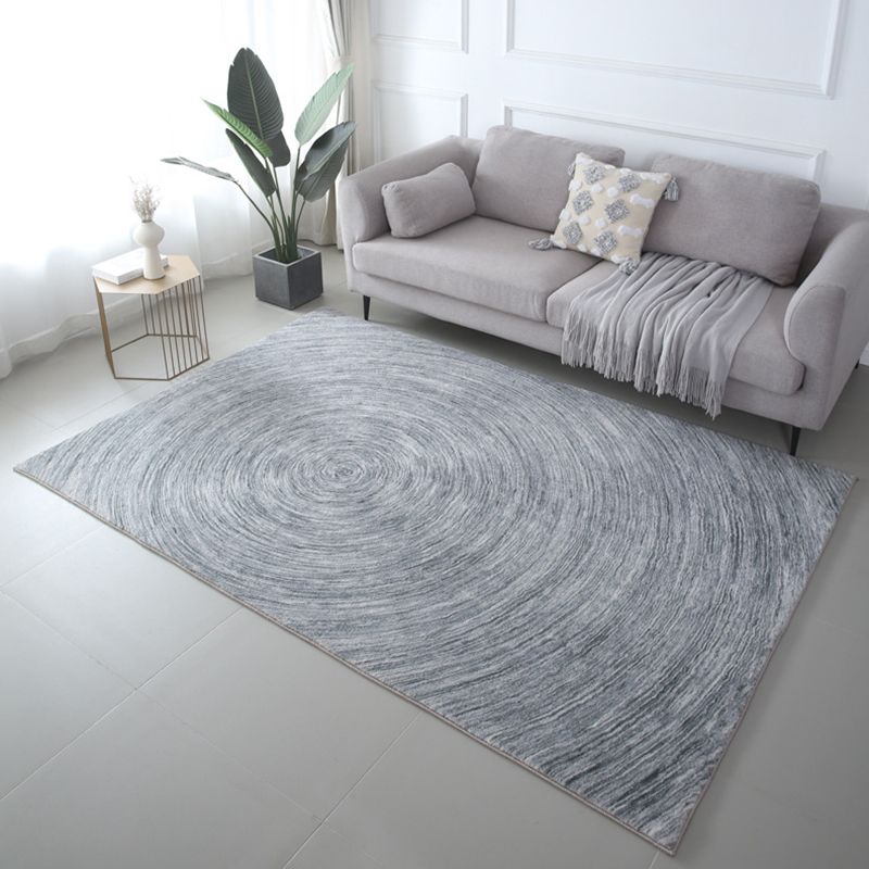 Simple Abstract Rug Imitation Cashmere Area Carpet Non-slip Rug for Living Room and Bedroom