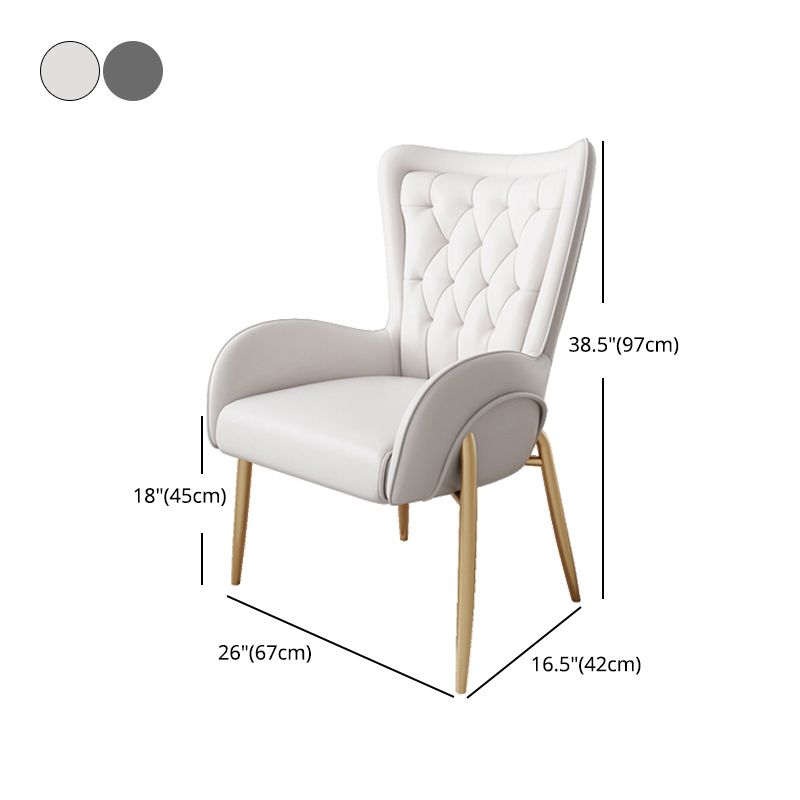 1/5 Pcs Metal Modern Dining Set with Round Indoor Table Dinette Set