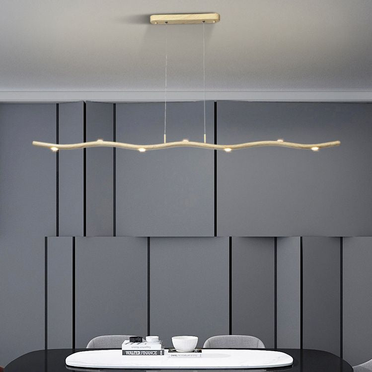 Linear Island Pendant Lights Ultra-Contemporary Aluminum Island Pendant Lights for Restaurant