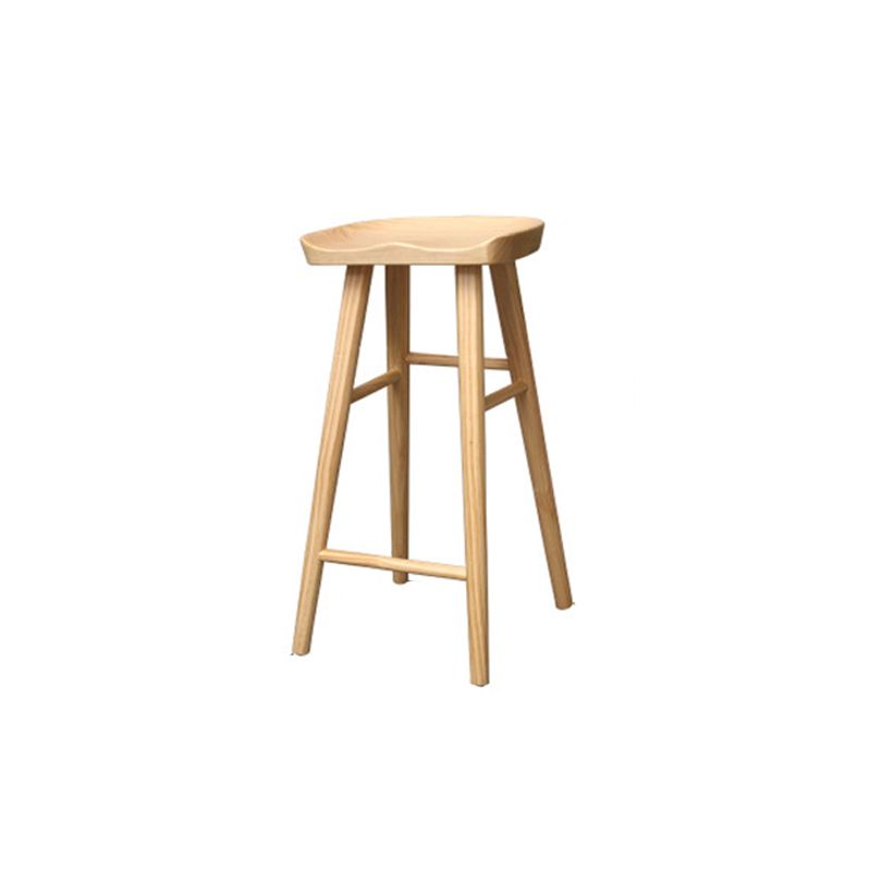 Modern Bar Table Set 1/2/3 Pieces Wooden Bar Table with High Wood Stools