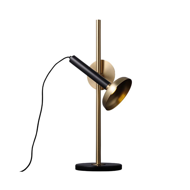 Modernisme LED-taakverlichting Messing zaklamp Leesboeklamp met metalen kap