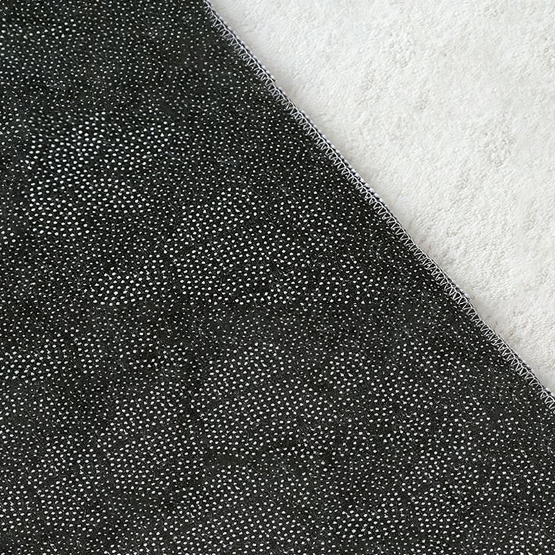 Beige Modern Rug Polyester Spots Rug Washable Rug for Living Room