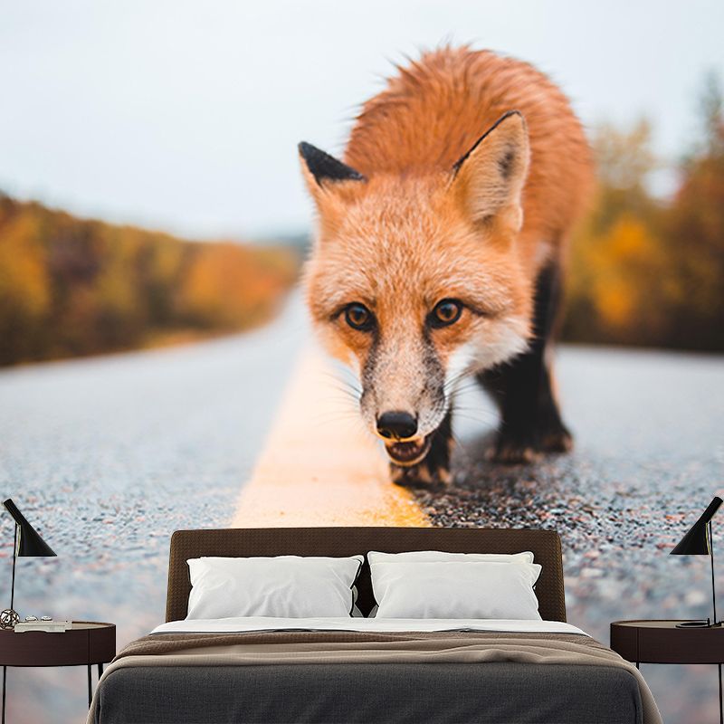 Eco-Friendly Wild Animal Mural Horizontal Photography Room Wall Mural