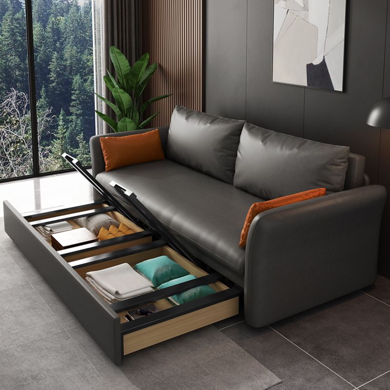 31" Wide Scandinavian Sleeper Sofa Futon Foldable Sleeper Sofa