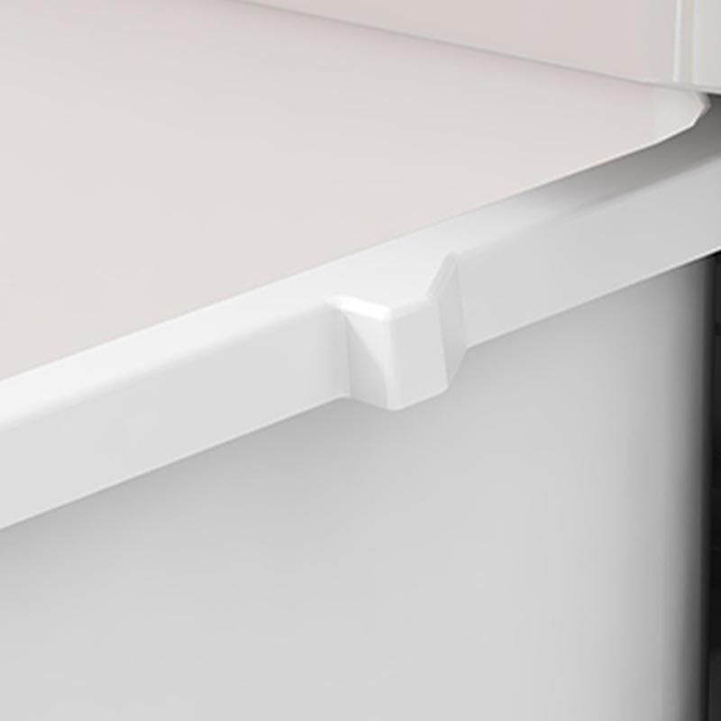 Hinged 1-Door Wardrobe Armoire Contemporary Plastic Wardrobe Closet