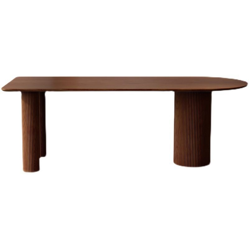 Solid Wood Dining Table Contemporary Style Dinette Table for Home Kitchen