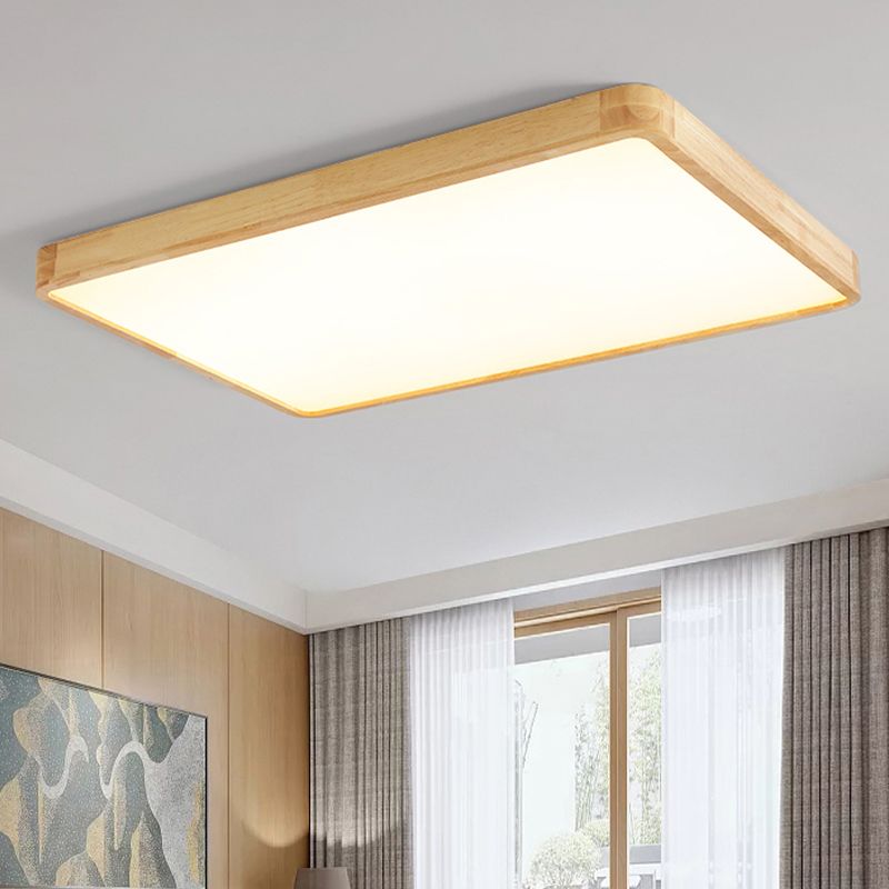 Modern Flush-mount Lighting 1-Light Restaurant Flush Mount Lighting Fixtures with Acrylic Shade