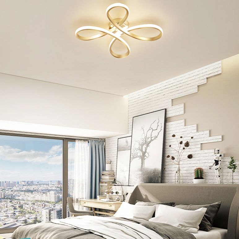 SEMI CHINOT SEMI FUX MONT 1 LUMIÈRE ALUMINUM MODERNE SIMPLICITÉ MODIFICATE