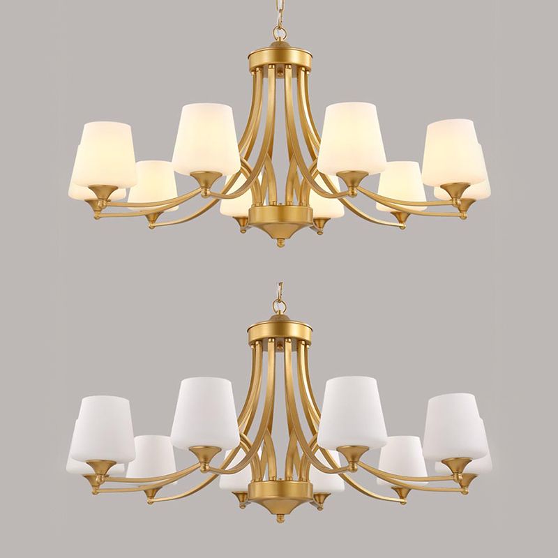 American Style Geometric Chandeliers Chandelier Lighting Fixtures Glass Pendant Lighting
