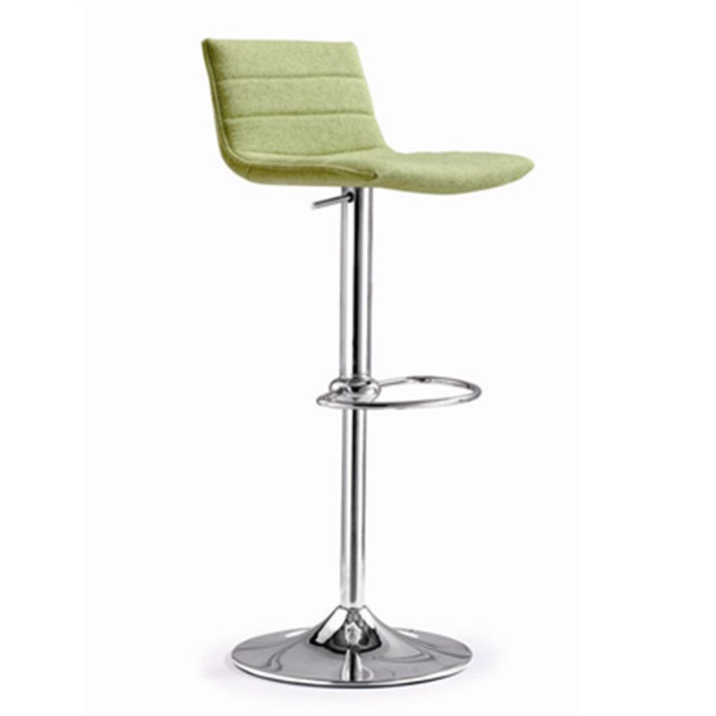 Contemporary Metal Counter Height Stool Backrest Bar Stool for Indoor