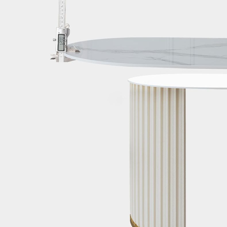 Glam Dining Set Sintered Stone 1/2/4/5 Pieces Dining Furniture for Home