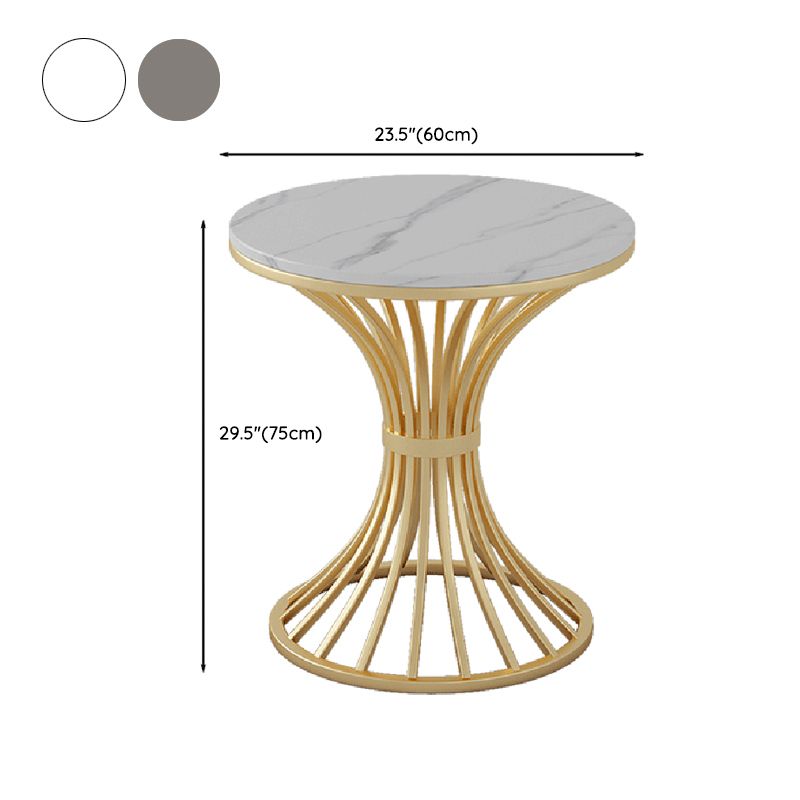 Polished Finish Stone Top Table Set for Home 1/2/3/4/5 Pieces Modern Dinette Set