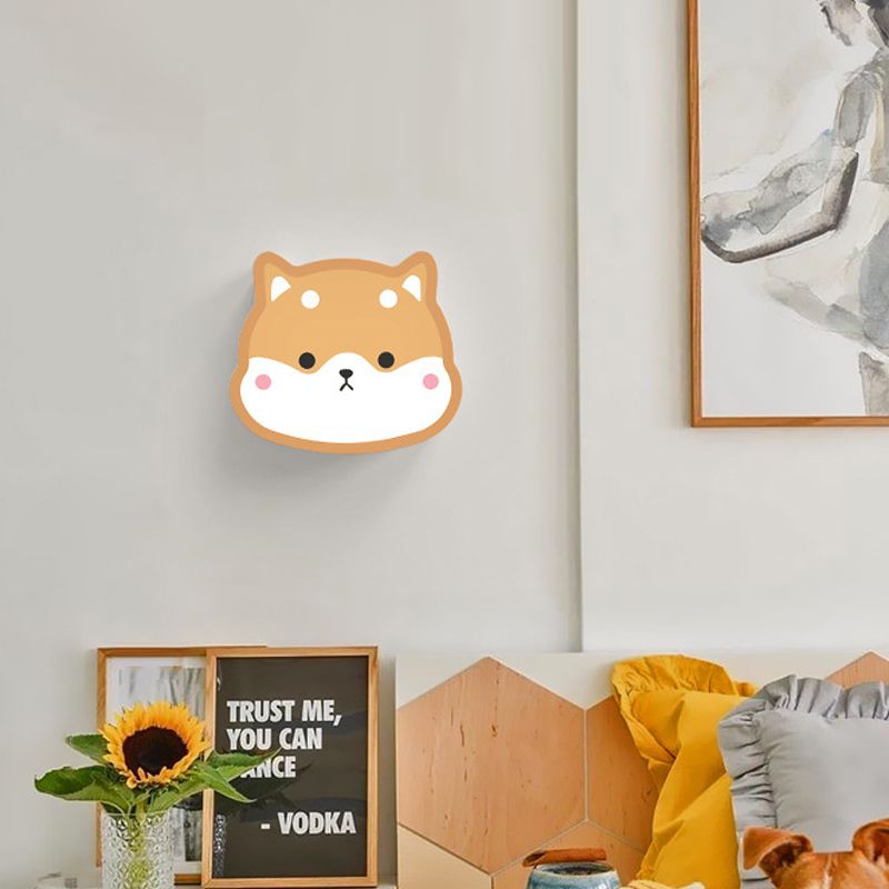 Lampada da parete per bambini con funce a led animalette di cartoni animati