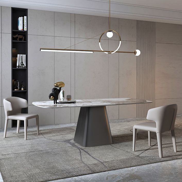 Contemporary¬†Kitchen¬†Dining¬†Room¬†Set with¬†Rectangle Sintered Stone Top¬†Formal¬†Dining¬†Table¬†Furniture