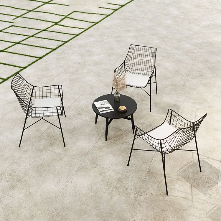 Boho Black Dining Set 1/2/3/4/5 Pieces Round Patio Dining Table Set