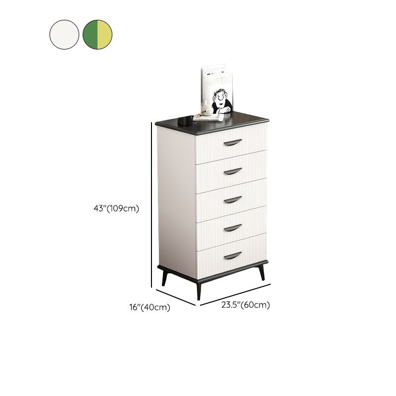 Modern Lingerie Chest Wood Storage Chest Dresser for Bedroom