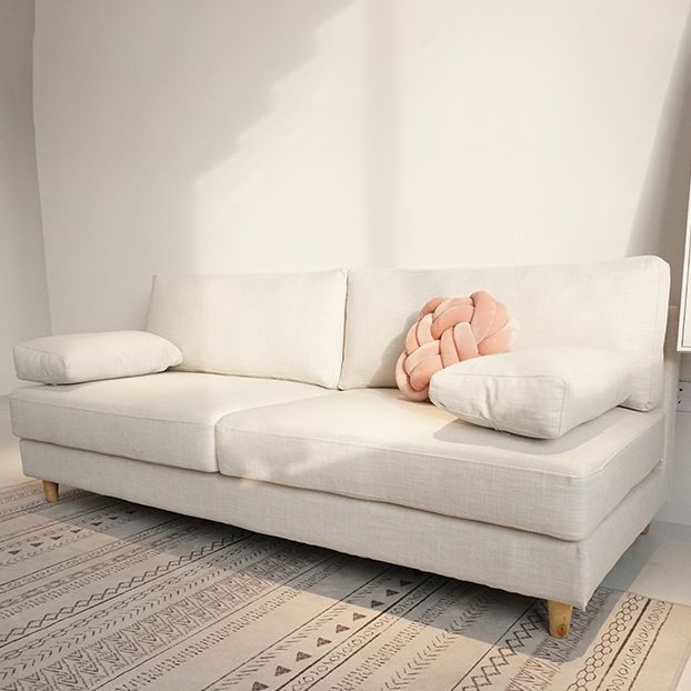 Contemporary Cushions Pillow Top Arm Stationary Living Room Sofa