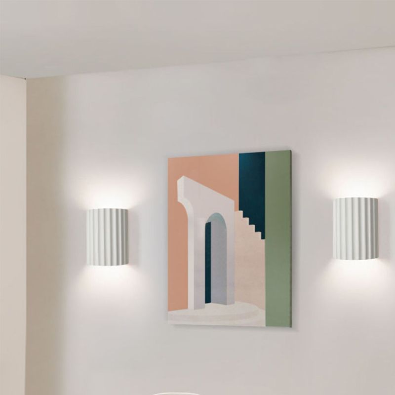 Contemporary Wall Light Polish Finish Sconces Lighting for Living Room and Foyer