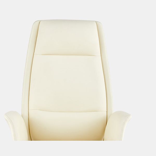 27" Wide Modern Managers Chair Arms Included Leather Executive Chair