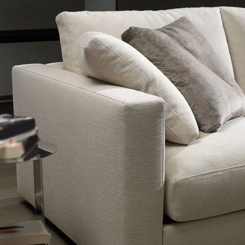 Quadratmeterschwamm/latexsitzgefüllter Holztechnologie Rechteckiges Sofa