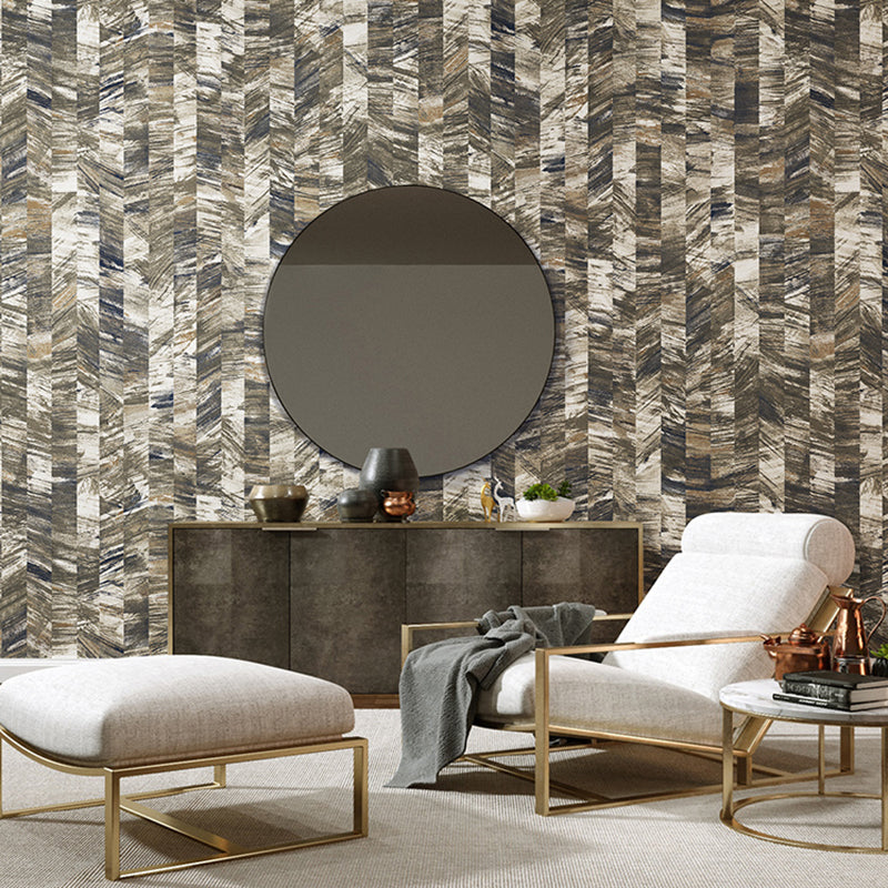 Unpasted Abstract Painting Wallpaper Modern Non-Woven Fabric Wall Art, 33' L x 20.5" W