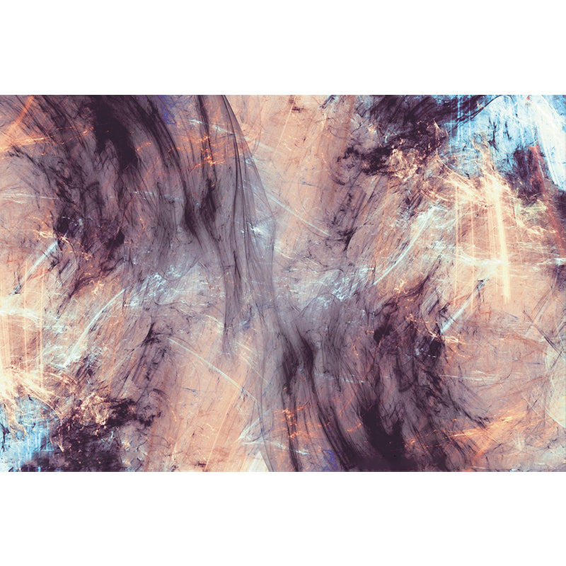 Abstract Rock Texture Wall Murals Modern Art Non-Woven Fabric Wall Covering in Brown