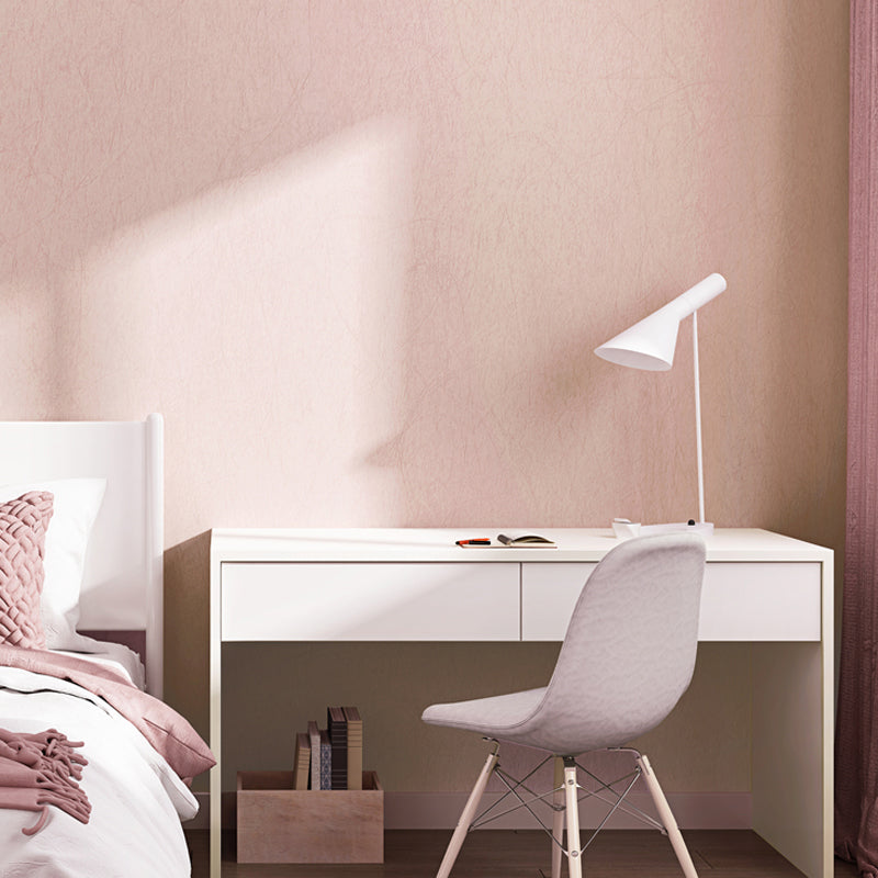 Simplicity Plain Wallpaper Roll for Bedroom 33' L x 20.5" W Wall Decor in Pastel Color