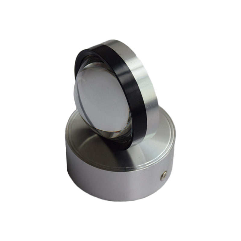 Luce da parete della camera da letto a LED con lampada con funce da parete con finitura in cristallo tondo in illuminazione calda/bianca